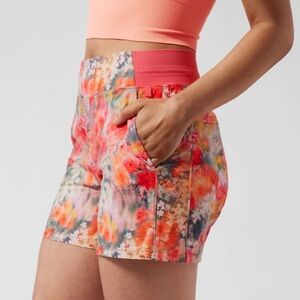 Athleta Women's Floral Printed Shorts #A02
